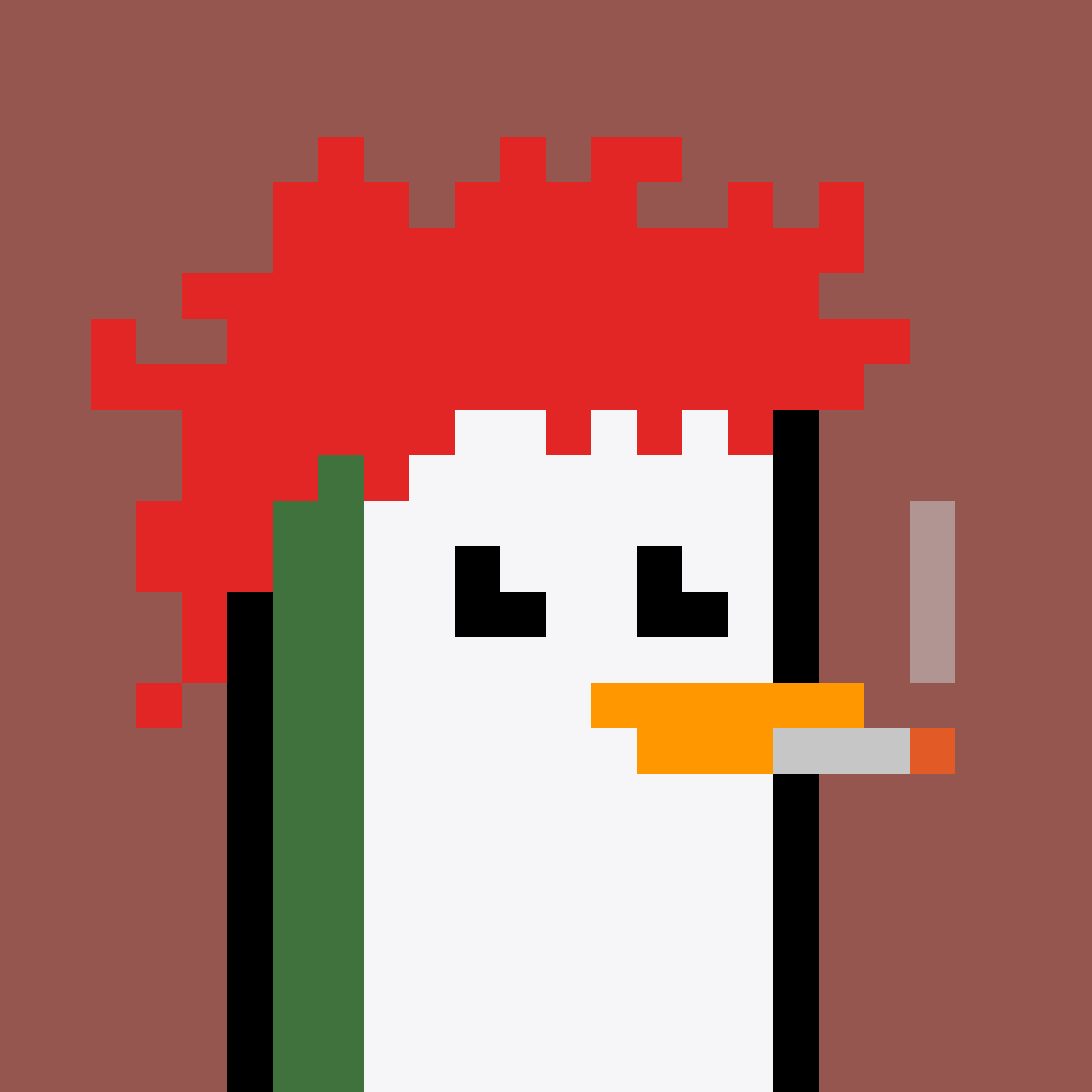 Pesky Penguin #1057, burned for 0.696 SOL