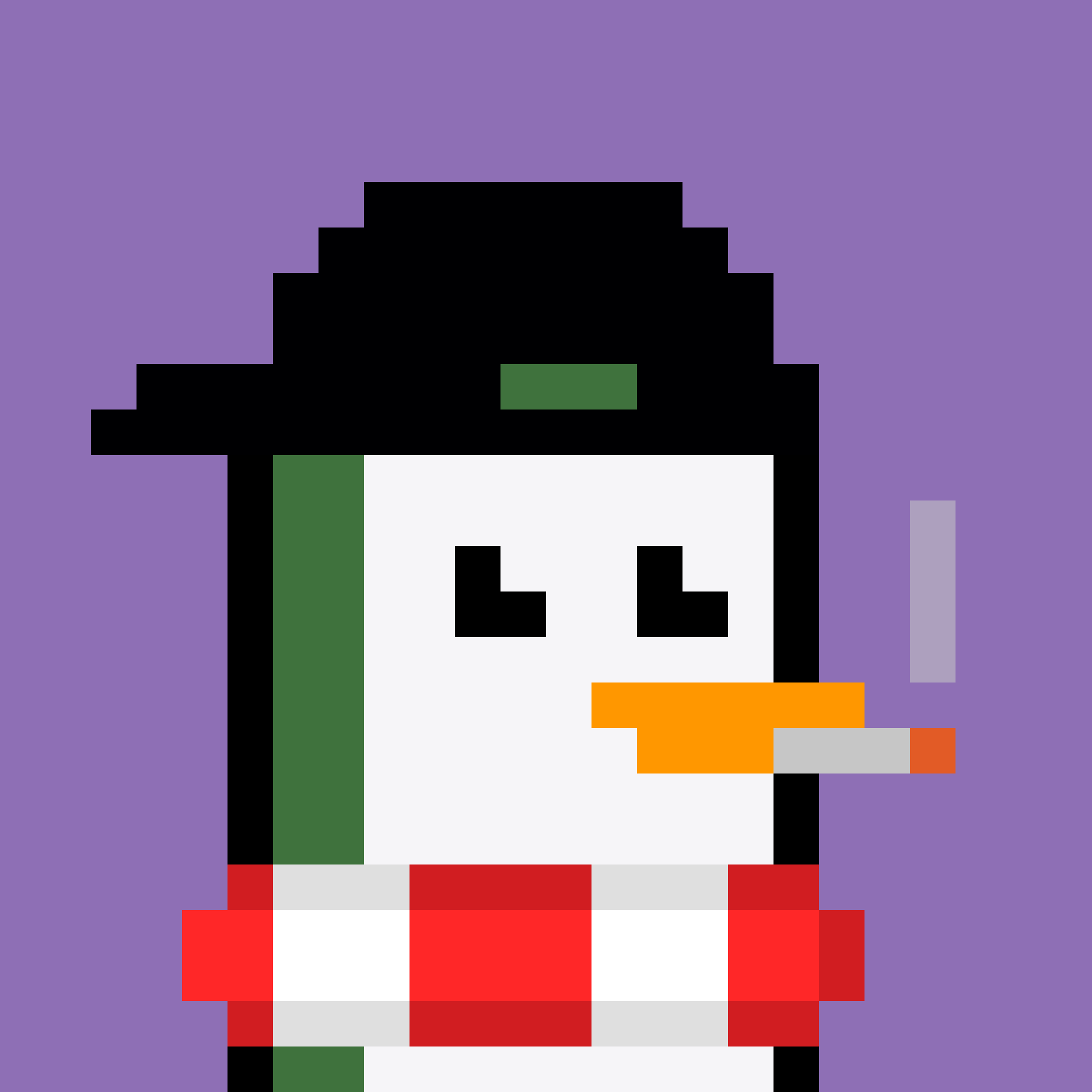 Pesky Penguin #1087, burned for 0.652 SOL