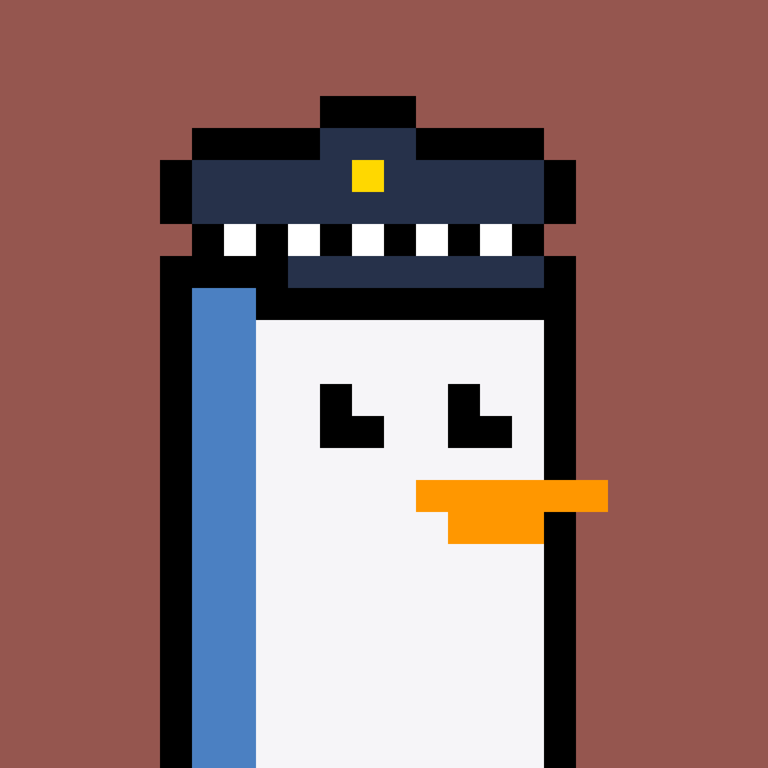 Pesky Penguin #1135, burned for 0.438 SOL