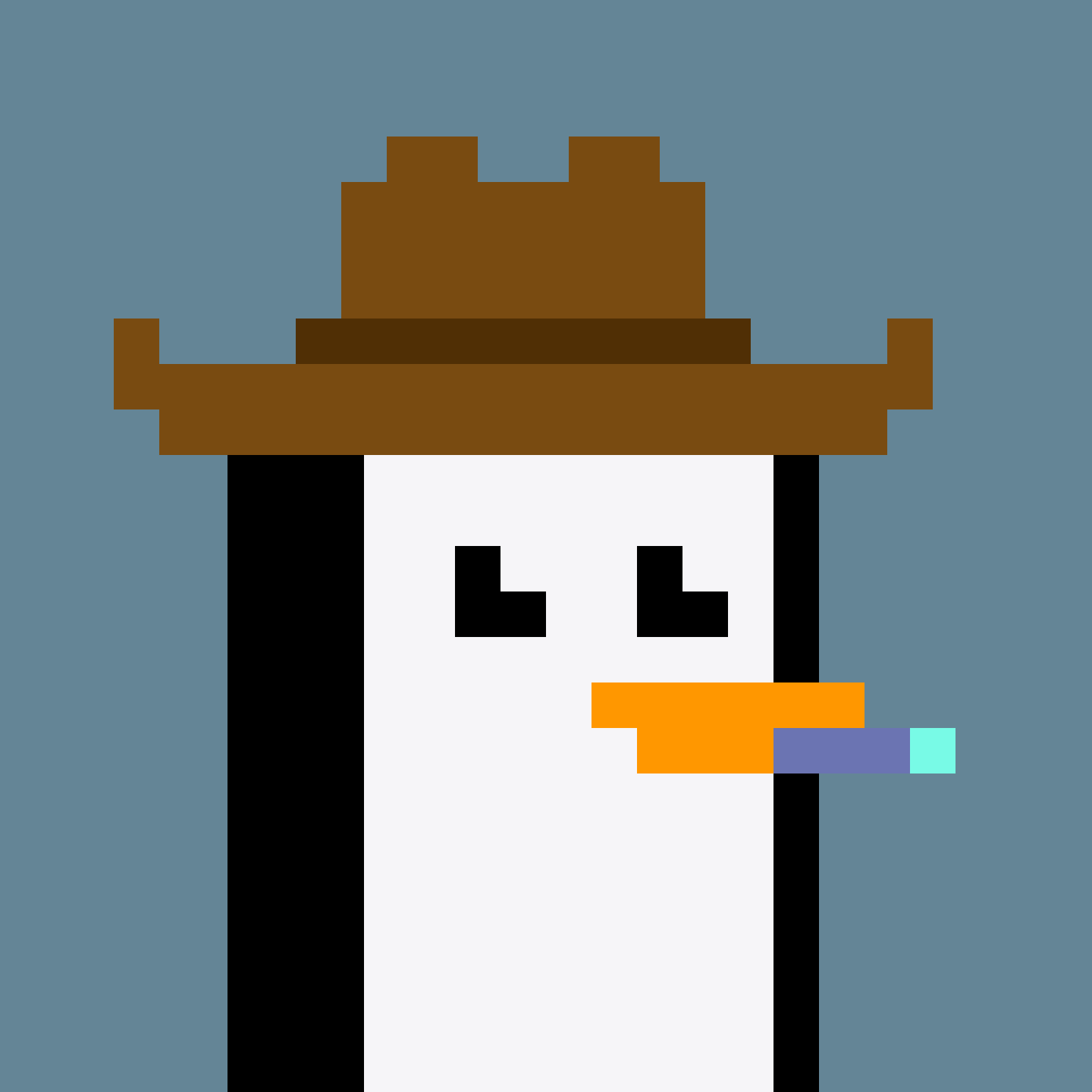 Pesky Penguin #1700, burned for 0.596 SOL