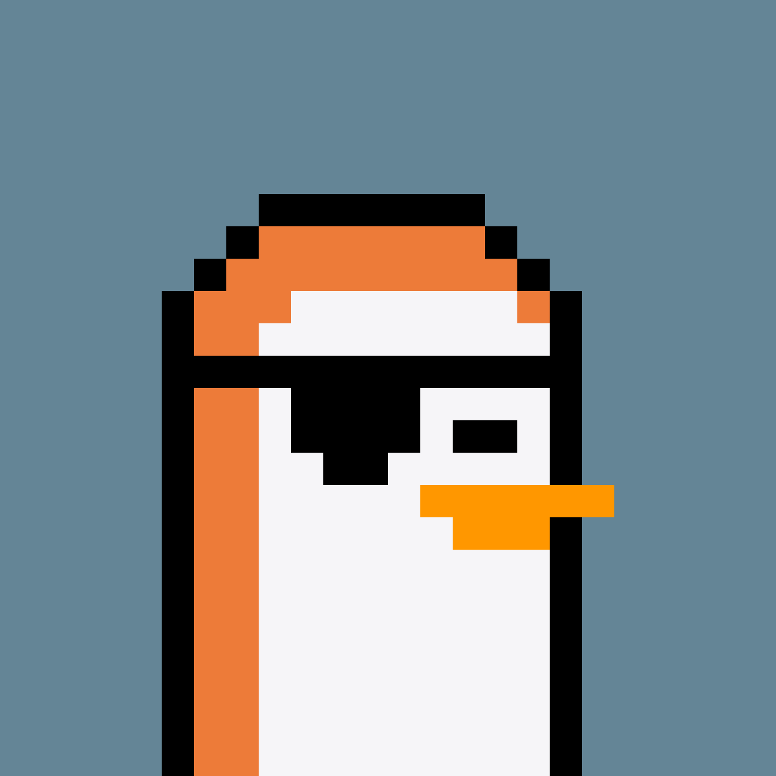 Pesky Penguin #4855, burned for 0.438 SOL