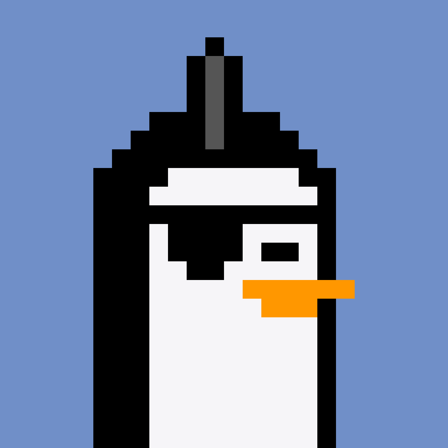 Pesky Penguin #6457, burned for 0.870 SOL