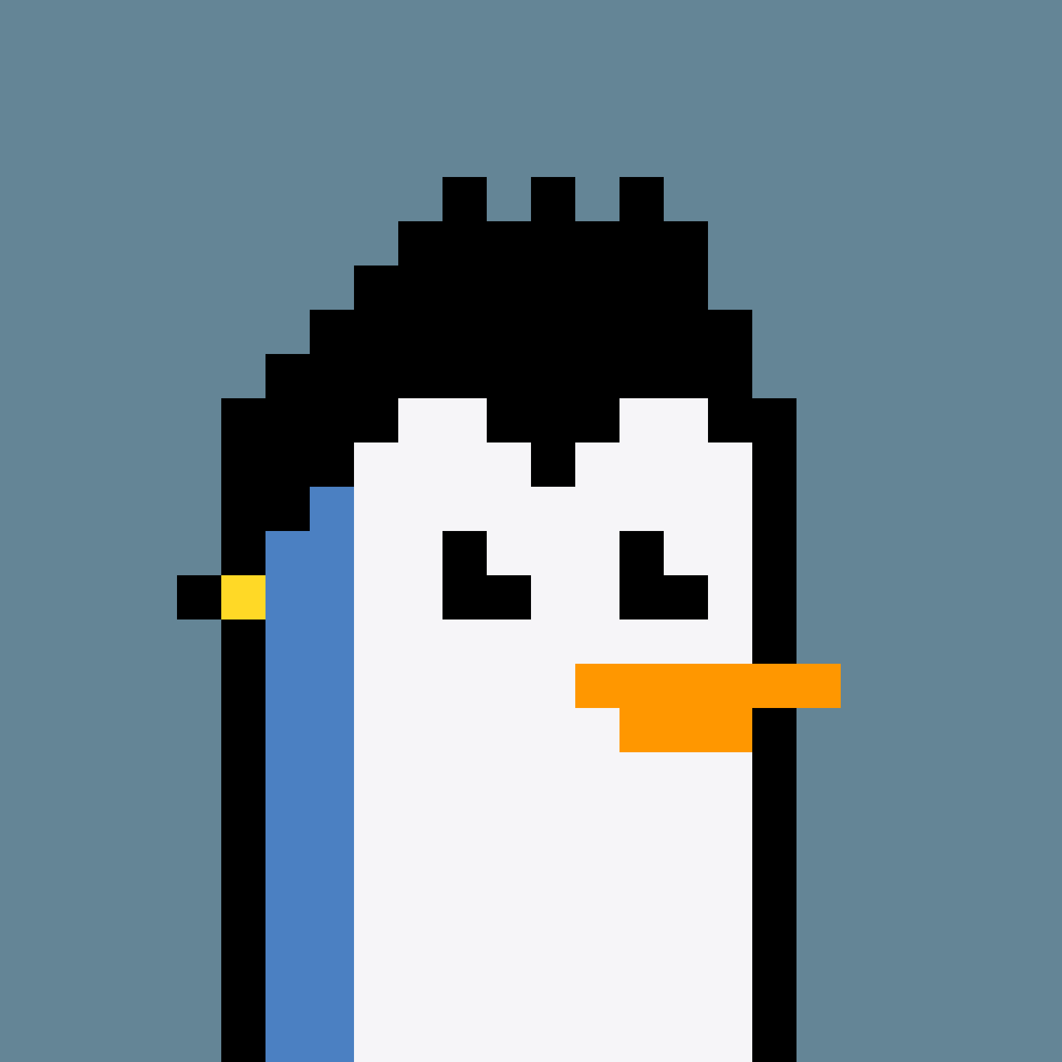 Pesky Penguin #6743, burned for 0.596 SOL