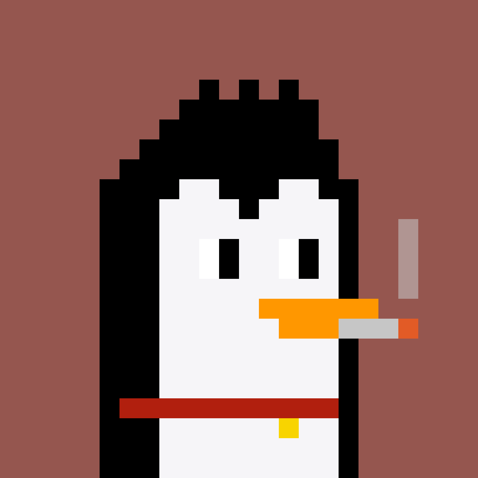 Pesky Penguin #7455, burned for 0.560 SOL